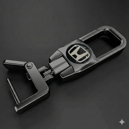 Premium Metal Car Key Chain - Honda Edition