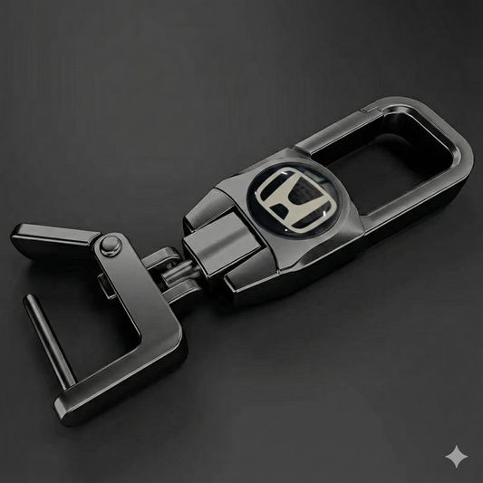 Premium Metal Car Key Chain - Honda Edition