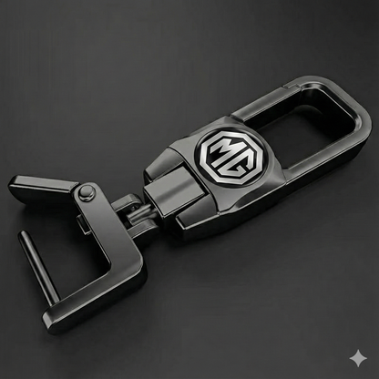 Premium Metal Car Key Chain - MG Motor (Morris Garages) Edition