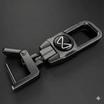 Premium Metal Car Key Chain - Mahindra Edition 3 (Electric version)