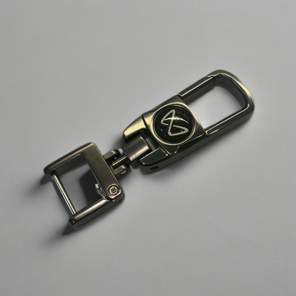 Premium Metal Car Key Chain - Mahindra Edition 3 (Electric version)