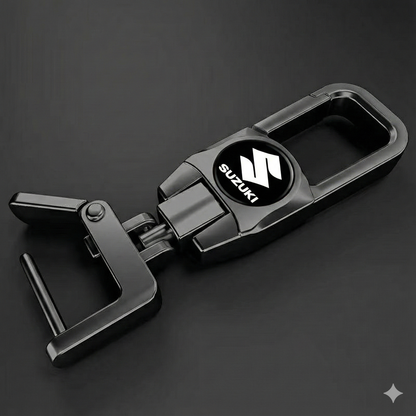 Premium Metal Car Key Chain - Maruti Suzuki Edition 2