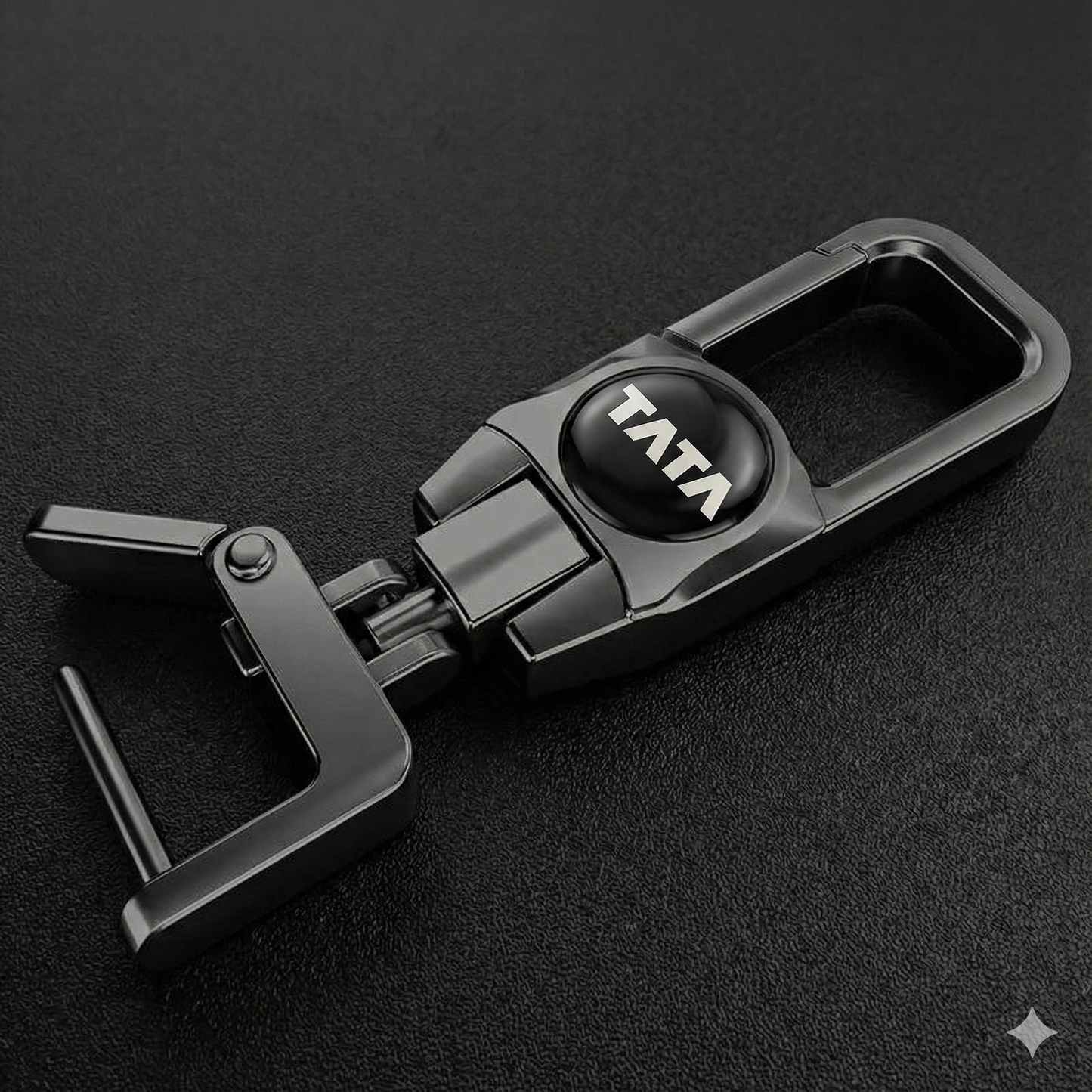 Premium Metal Car Key Chain - TATA Edition 3
