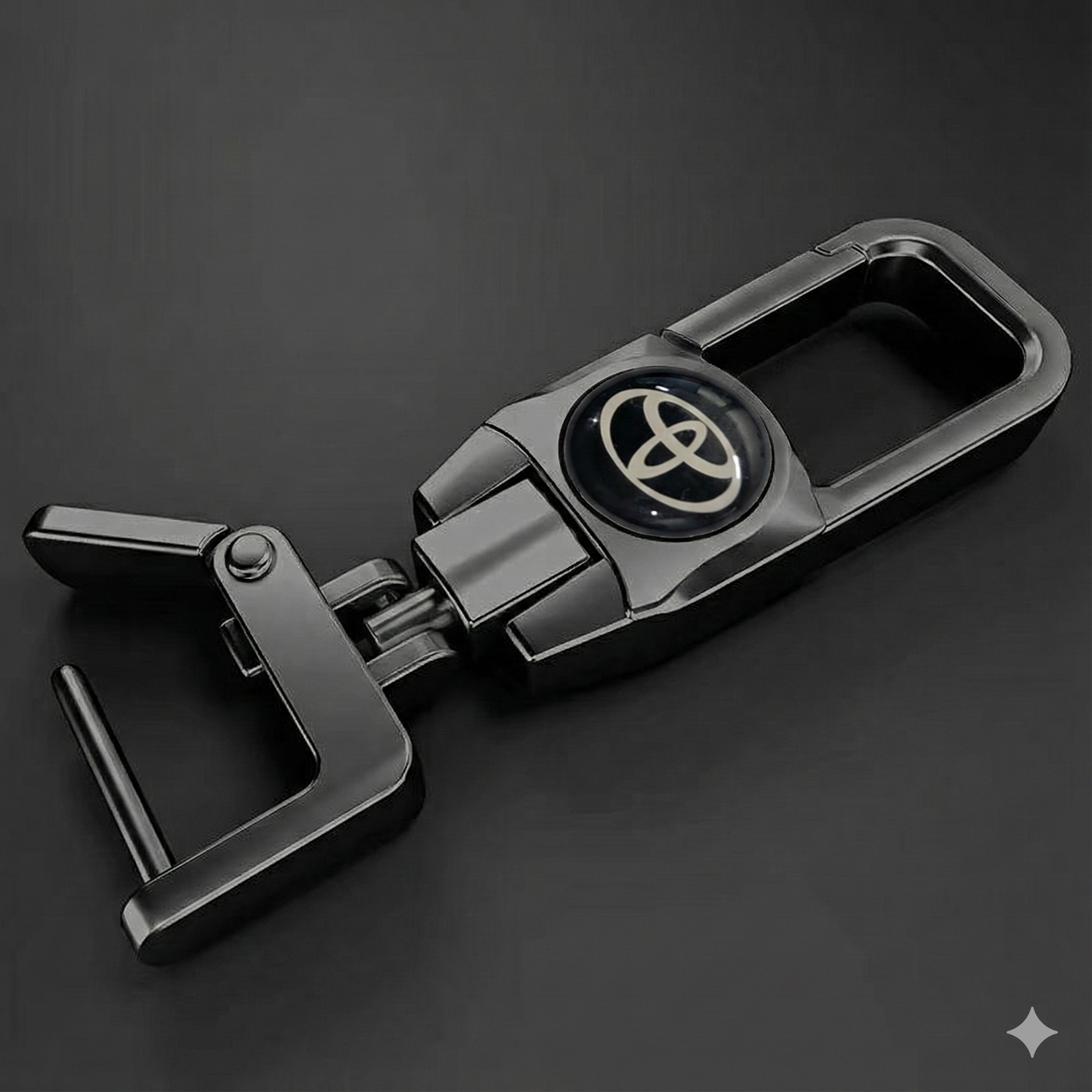 Premium Metal Car Key Chain - Toyota Edition