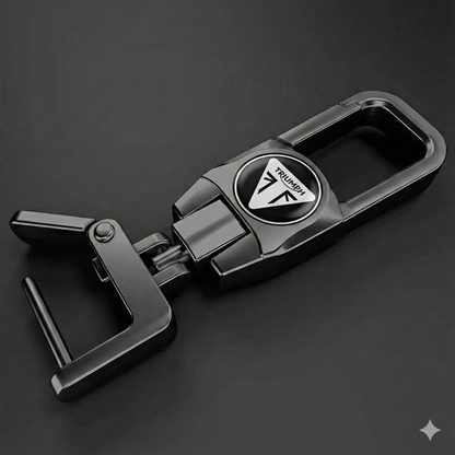 Premium Metal Bike Key Chain - Triumph Edition