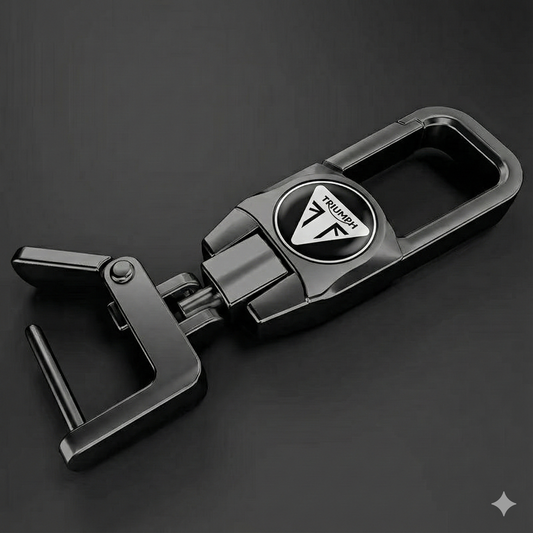Premium Metal Bike Key Chain - Triumph Edition