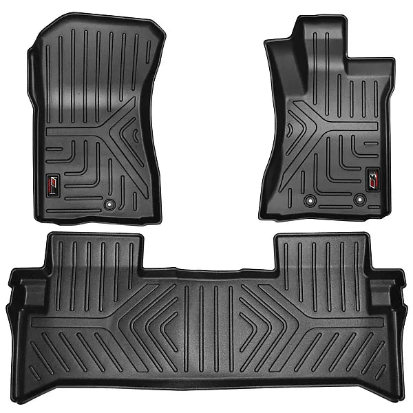 GFX Floor Mats for Mahindra Thar Roxx Automatic - Full Set View