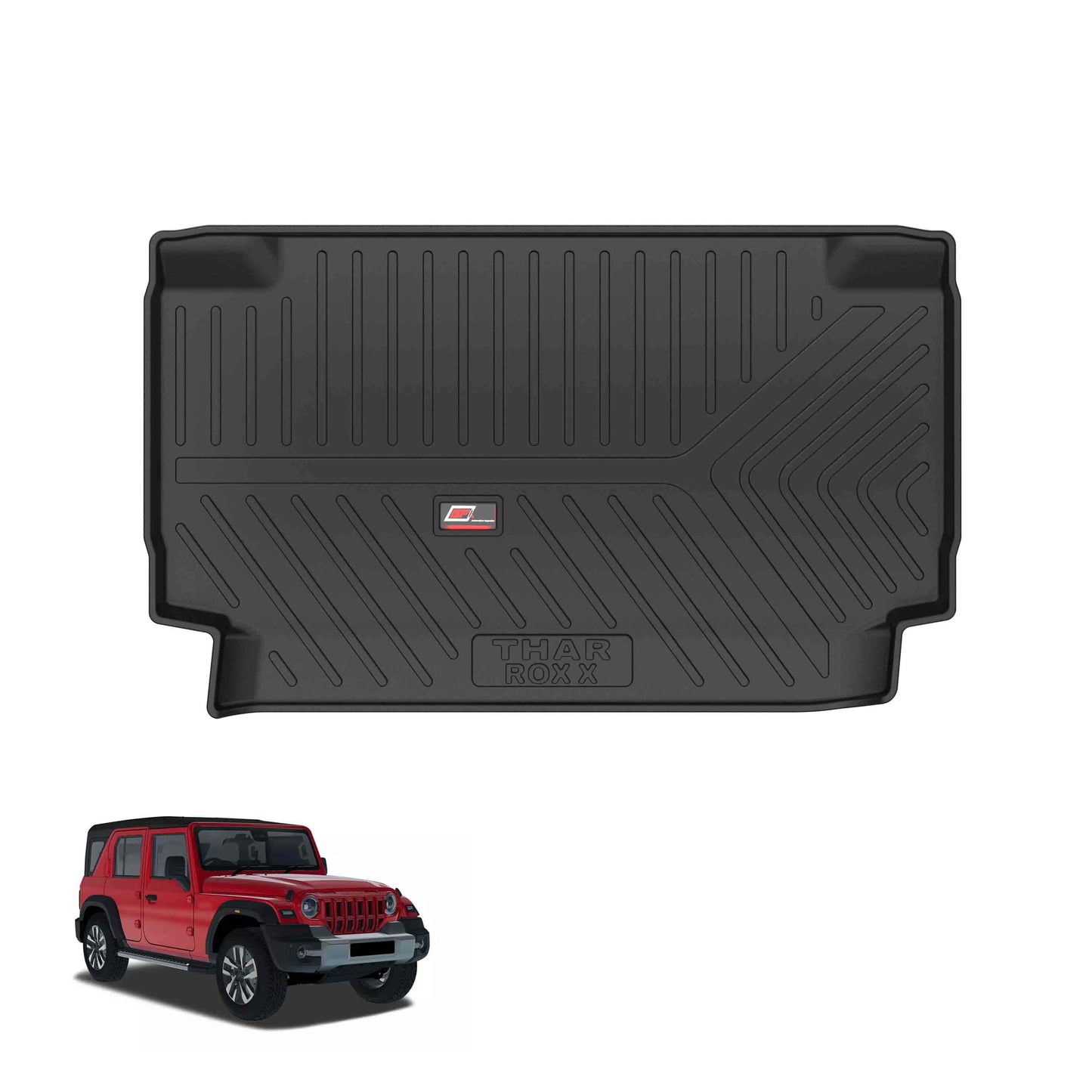 GFX Premium Car Trunk Mat for Mahindra Thar Roxx - Front View