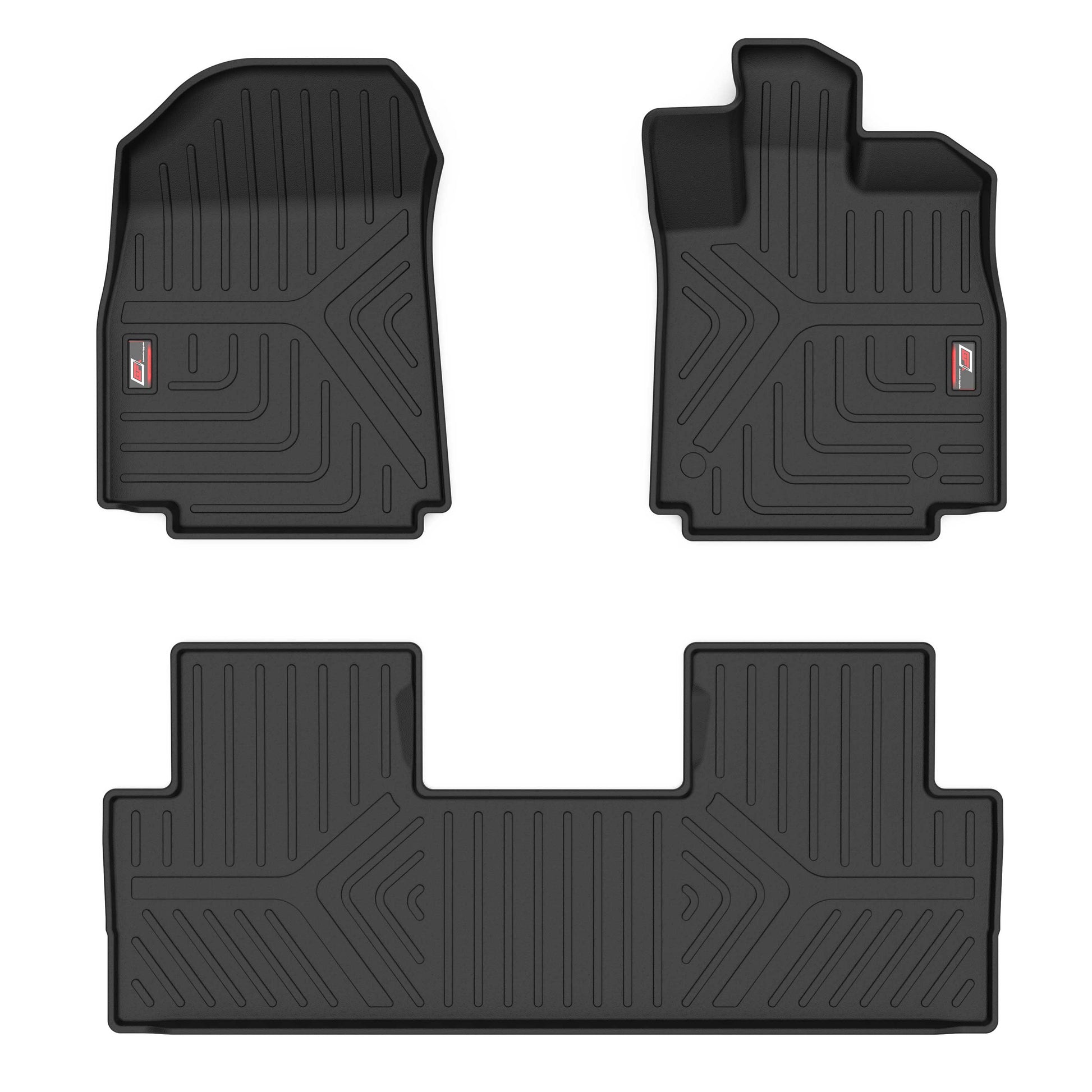 GFX Car Mats for Mahindra XEV 9E - Full Set View