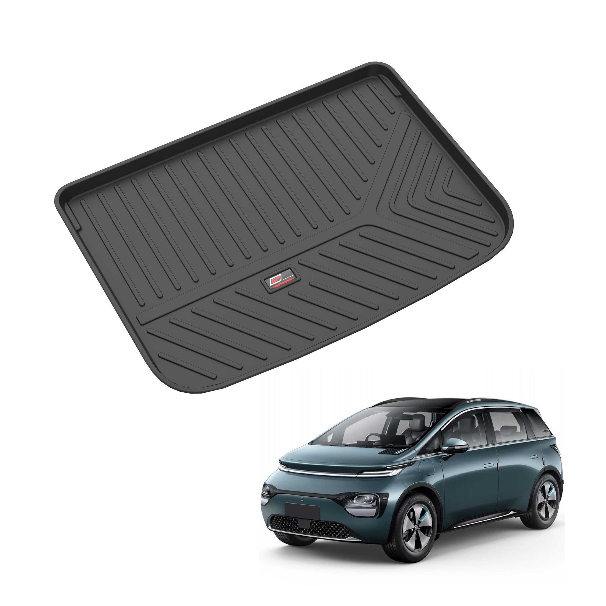 GFX Trunk Mat for MG Windsor EV - Front View with Vehicle