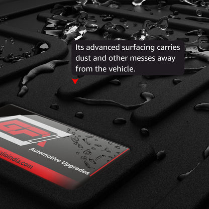 GFX Car Floor Mats for Skoda Kylaq - Dust Resistant Surface