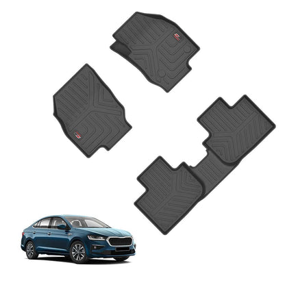 GFX Life Long Car Floor Mats for Skoda Slavia - Set of Three
